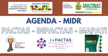 Confira a programação/agenda da visita do MDIR (MINISTÉRIO DA INTEGRAÇÃO E DO DESENVOLVIMENTO REGIONAL)