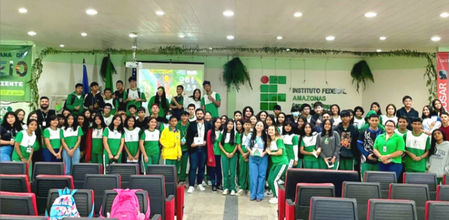O PaCTAS marcou presença na 14ª Semana do Meio Ambiente/Resíduos Múltiplos, Soluções Sólidas, promovida pelo Instituto Federal do Amazonas.